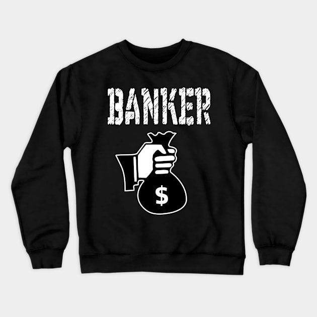 BANKER Crewneck Sweatshirt by Context